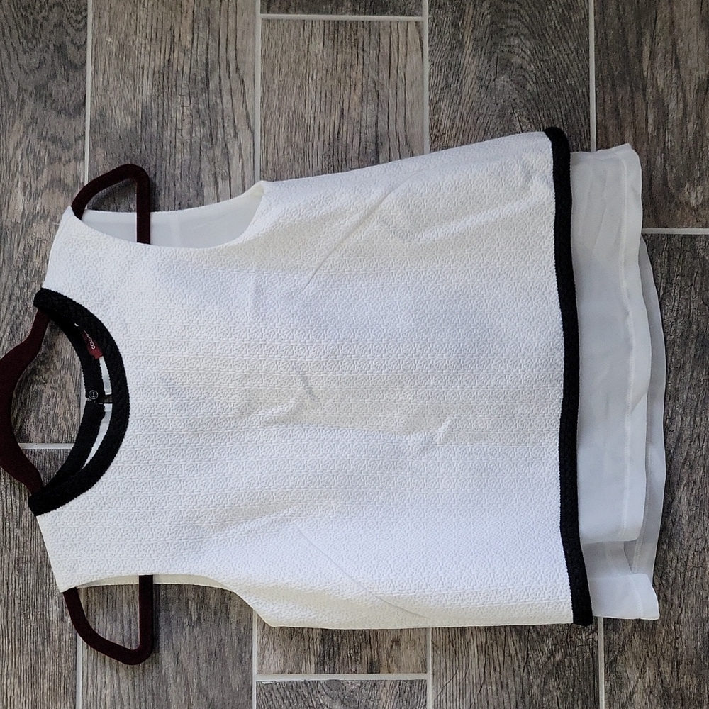 COMPTOIR DES COTOBNIERS Top Size XXS White